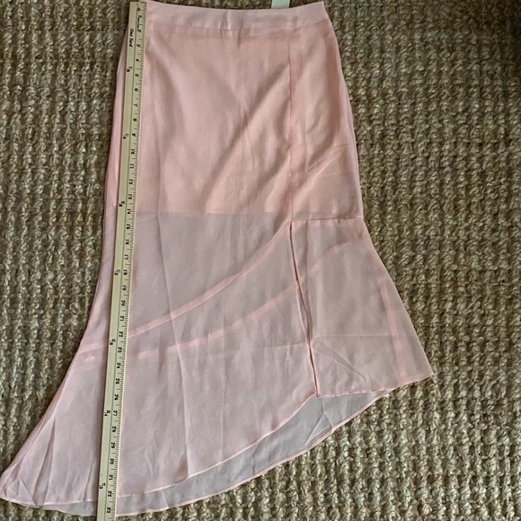 Beautiful Long/Mini Fitted/Flowing Skirt! Sz~S~NWT~Francesca’s - Picture 8 of 10